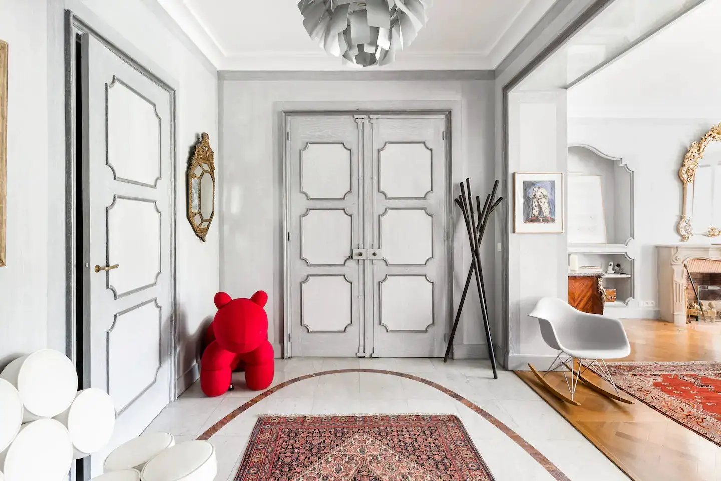 巴黎时尚公寓，古典与设计的完美融合-25