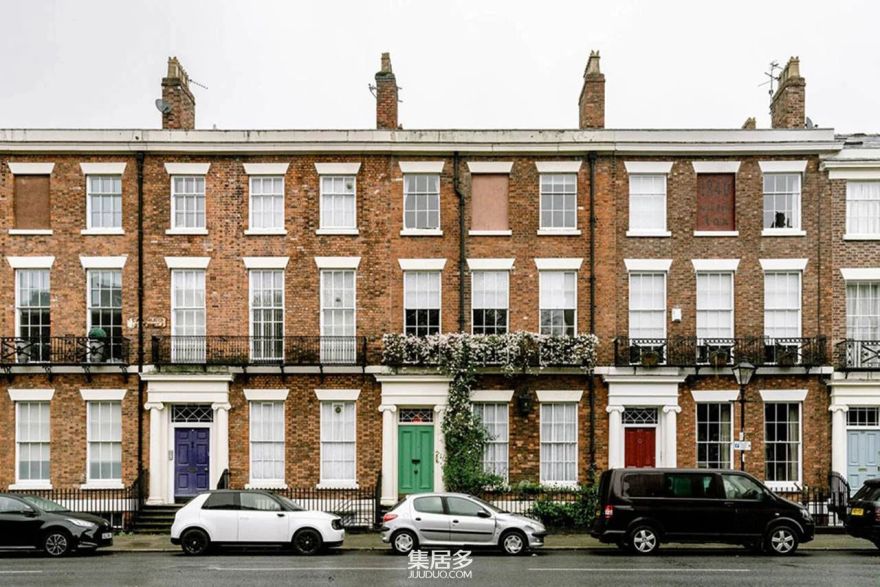利物浦乔治亚街区英式联排别墅设计丨南非乔治-23