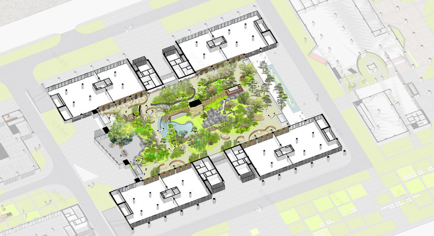 白沙岛金融生态小镇社区中心丨中国沈阳丨URBANUS都市实践-19
