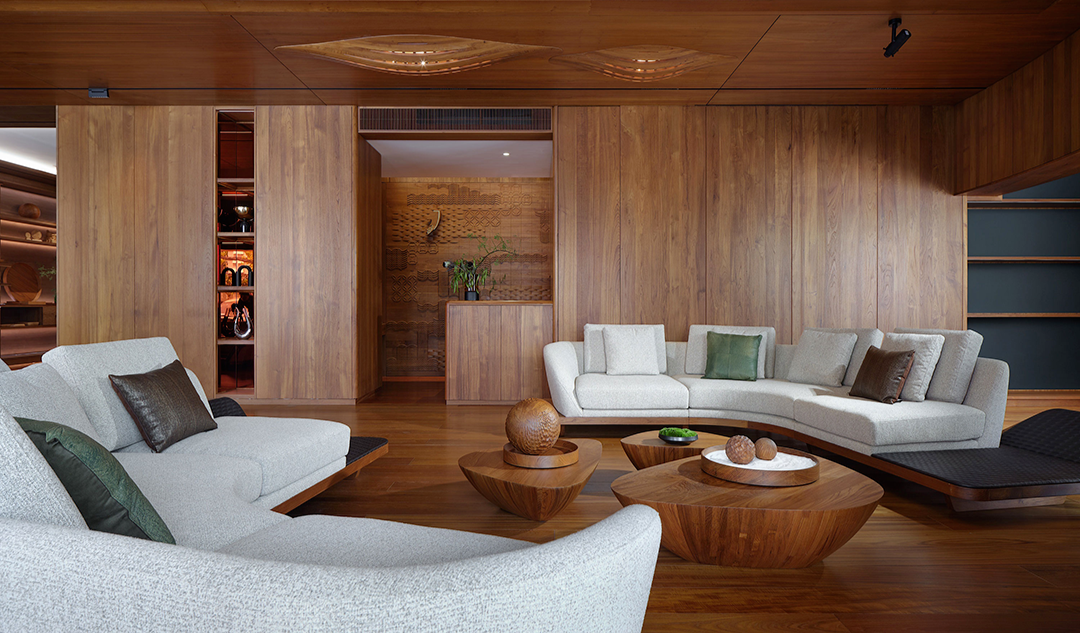 壹信柚木展厅丨中国上海丨上海龙祉空间设计有限公司-27