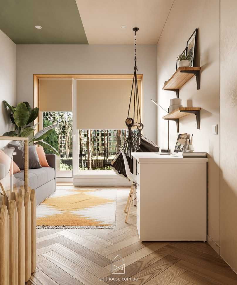 “Лайм”3室公寓生态风格设计项目丨乌克兰基辅丨Suit House（乌克兰）-59