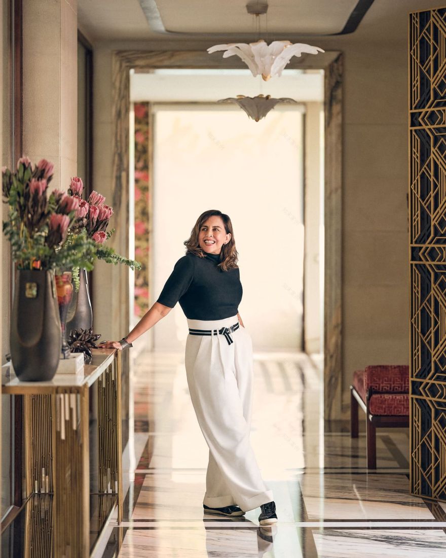 Hyderabad的18000平方英尺豪宅丨印度丨Vinita Chaitanya-58