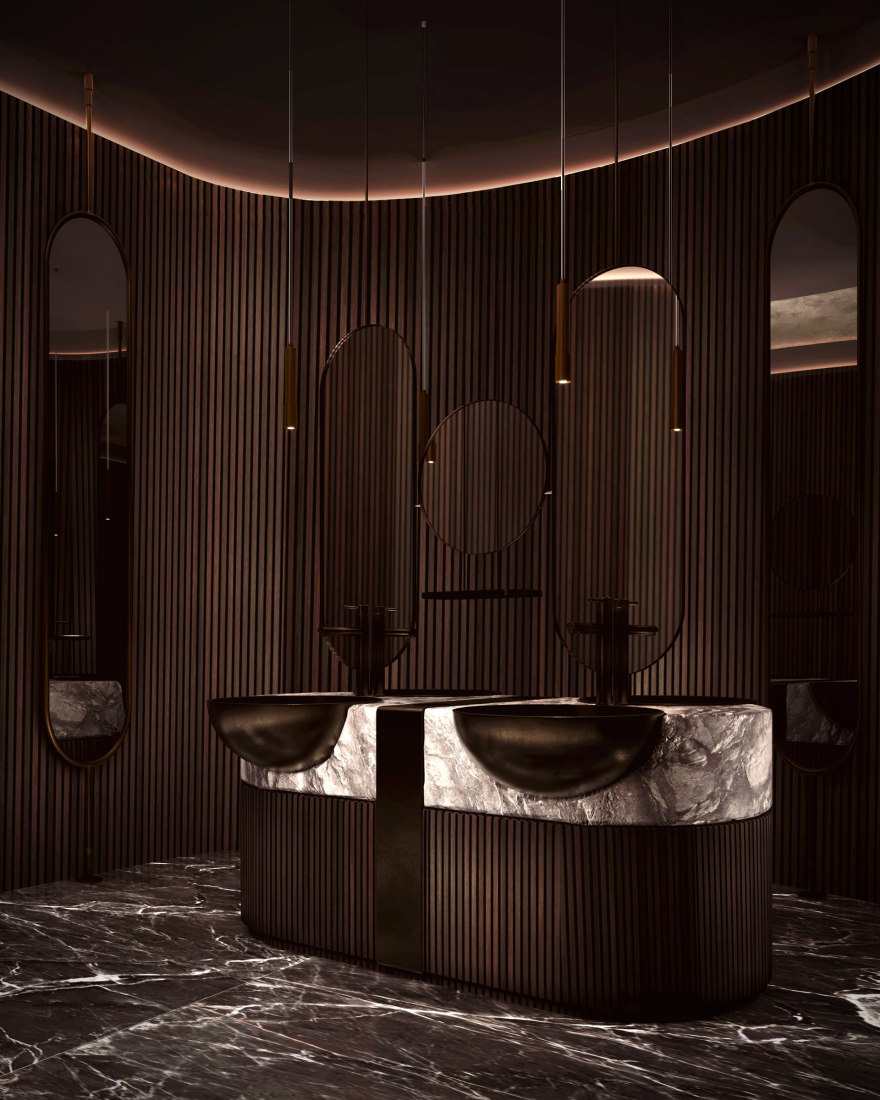 米兰多莫寿司店丨室内设计师Ashley Gadeova,Naos建筑公司-41