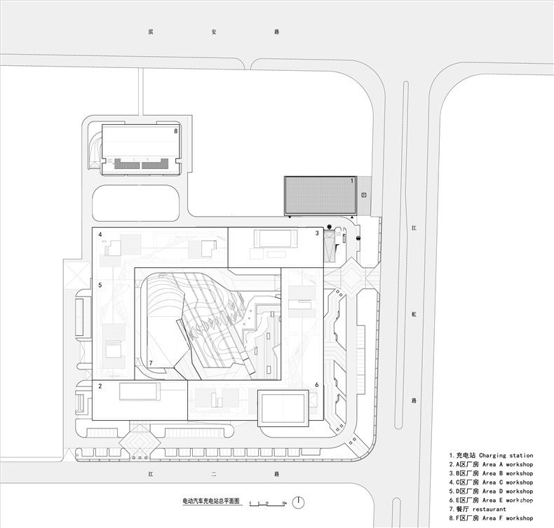 杭州英飞特电动汽车充电站丨中国杭州丨GLA六和设计-6