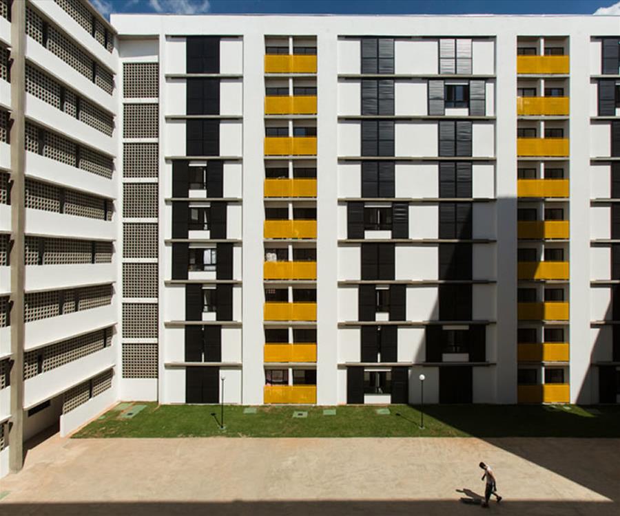 巴西圣保罗 Corruíras 住宅区——经济实惠与设计的完美结合-5
