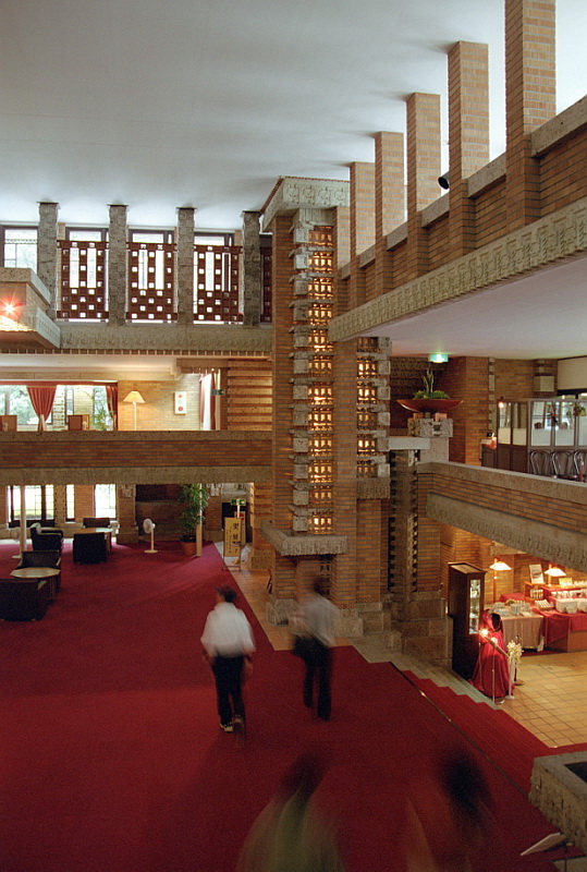 东京帝国酒店（Tokio Imperial Hotel）丨日本东京丨弗兰克·劳埃德·赖特（Frank Lloyd Wright）-48