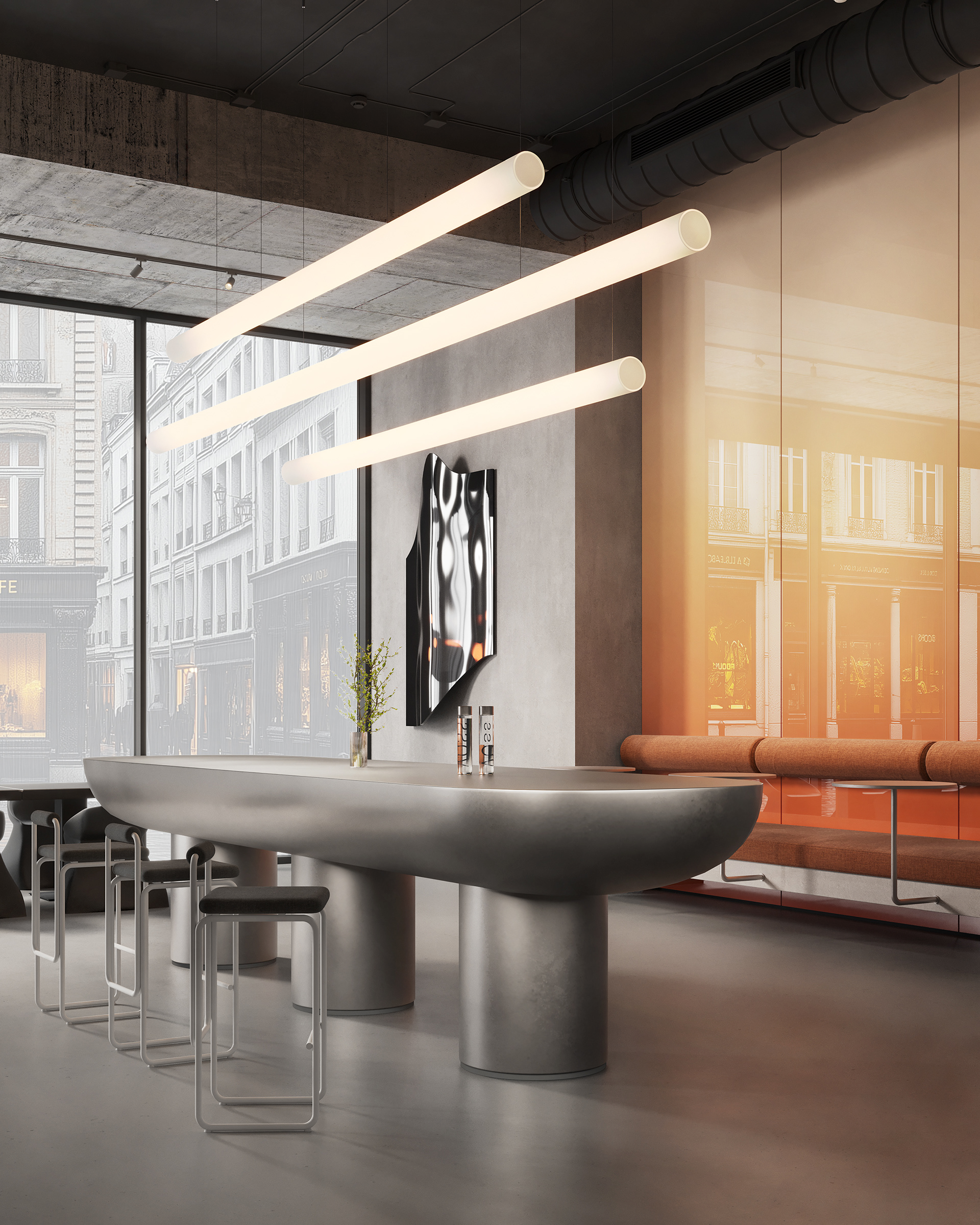 CAFE VISUALISATION（咖啡馆室内可视化项目）丨C  RENDER-14