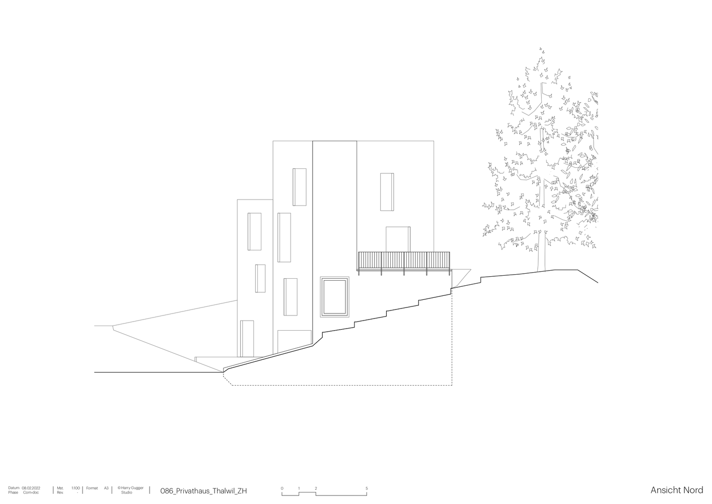 瑞士湖畔别墅丨Harry Gugger Studio-59