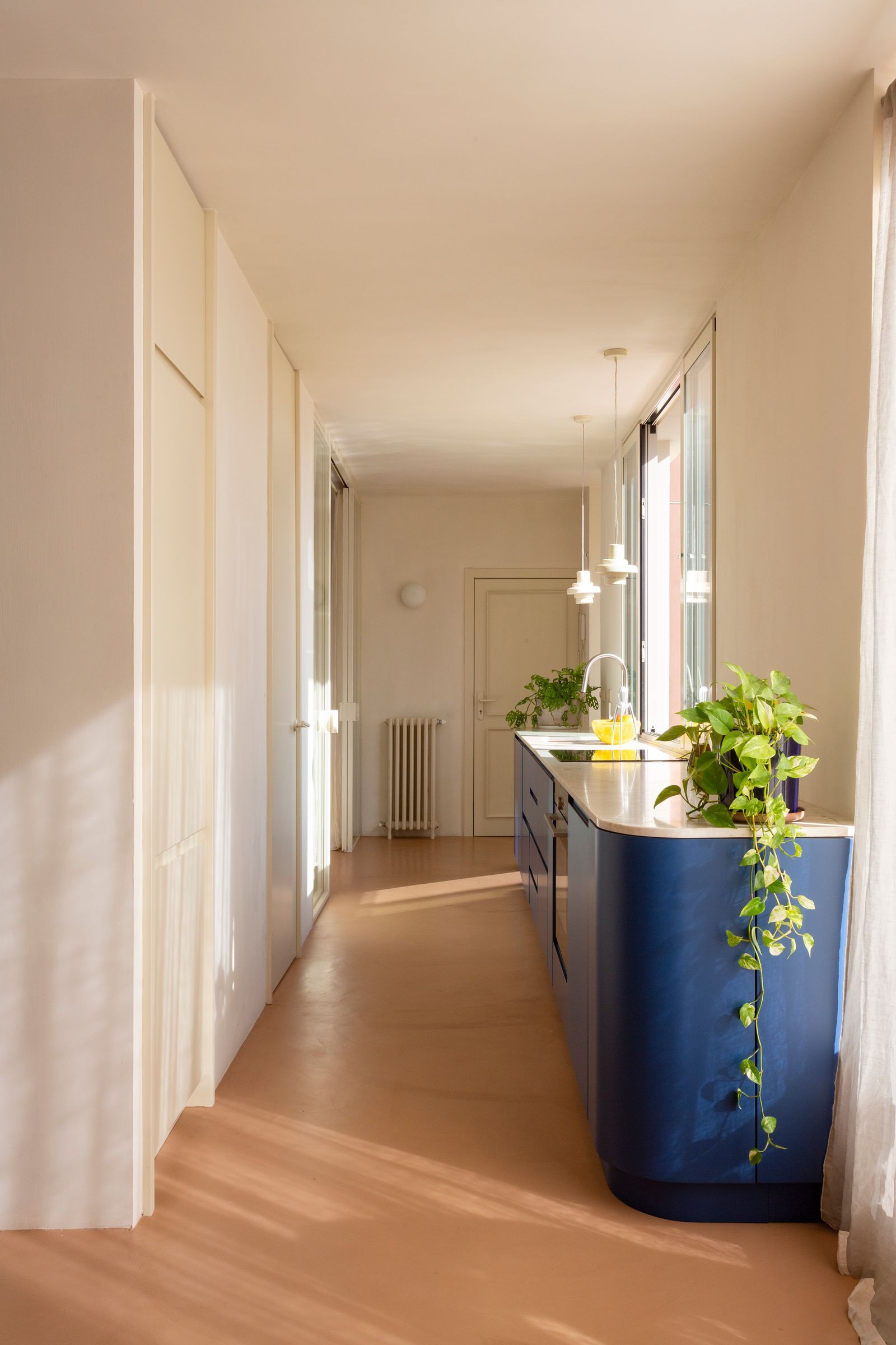 马德里60㎡狭长房屋改造丨西班牙马德里丨Las Bernardas Estudio-6