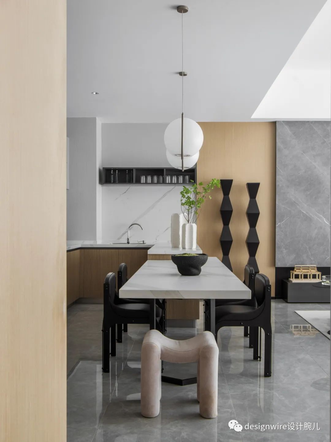 孟也新作 | “听”艺术馆，融创三亚新闻中心售楼处设计-38