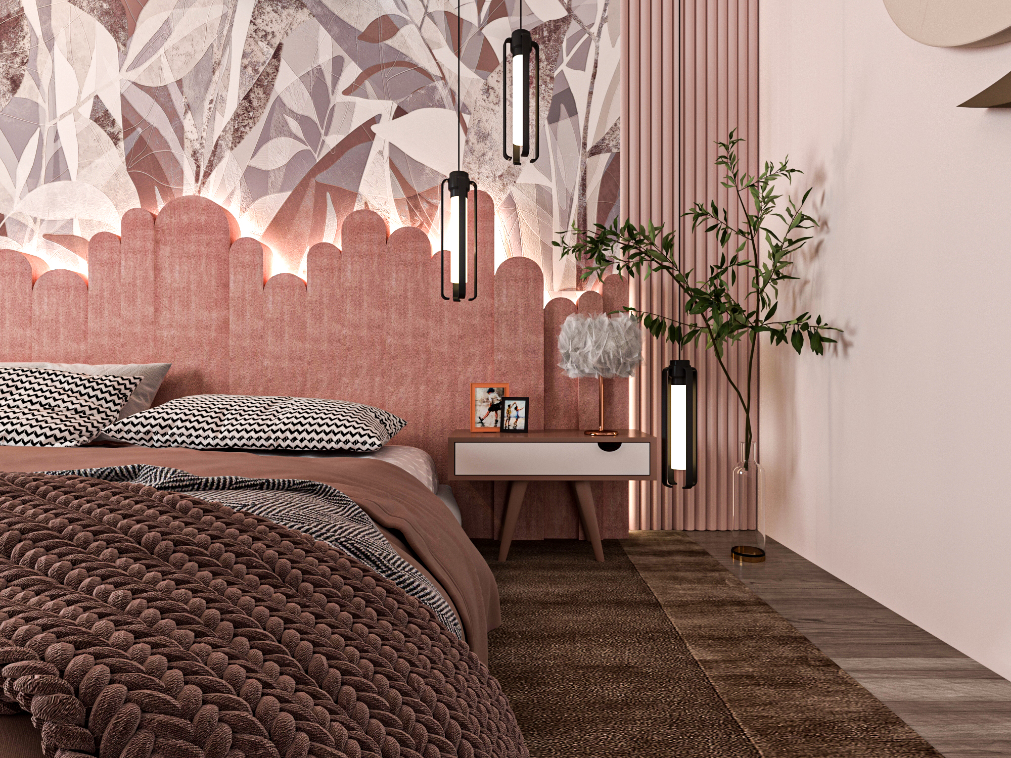 少女卧室设计丨埃及丨ELAF SALEM-5