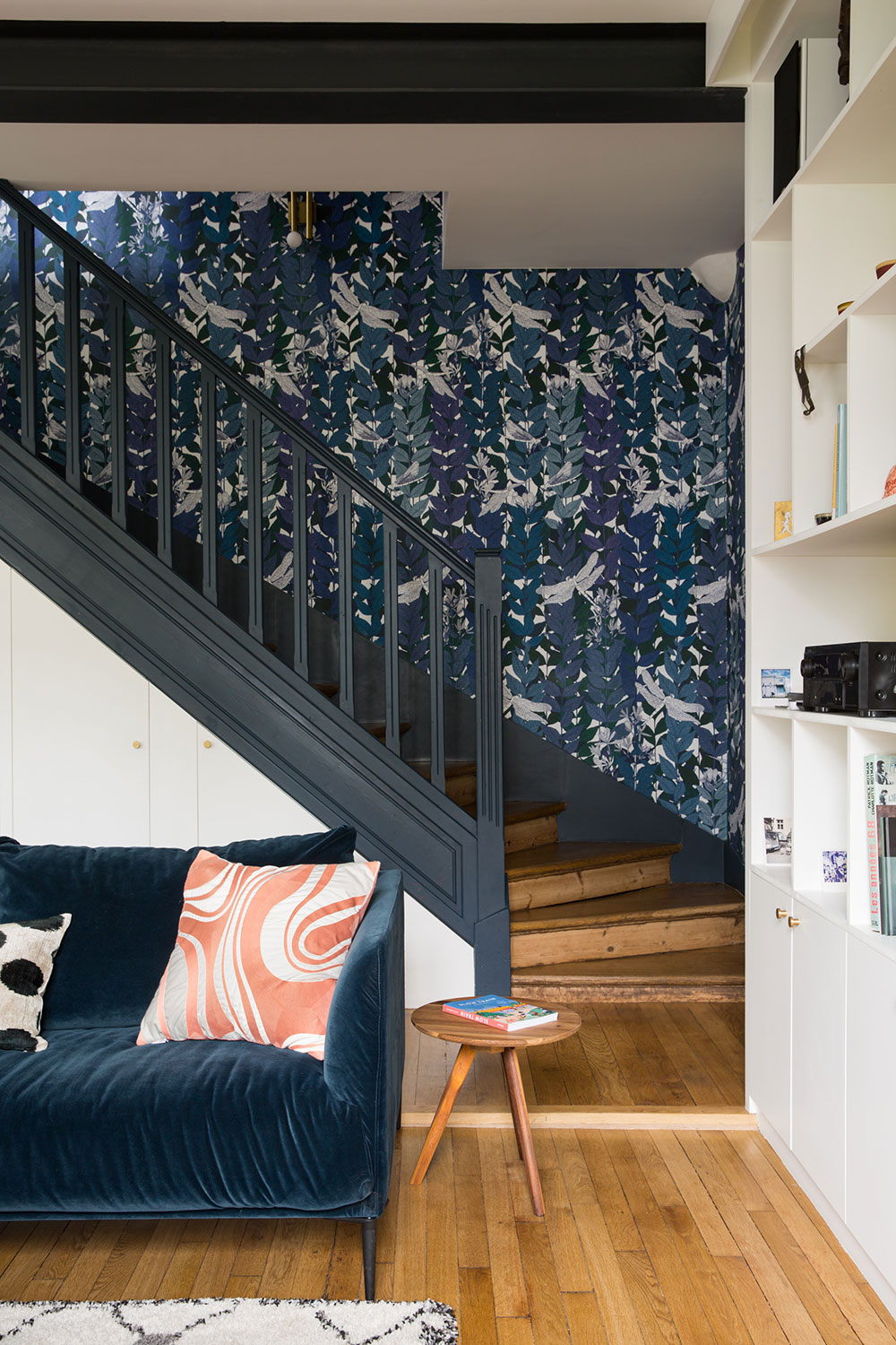 巴黎公寓的彩色风情设计-12