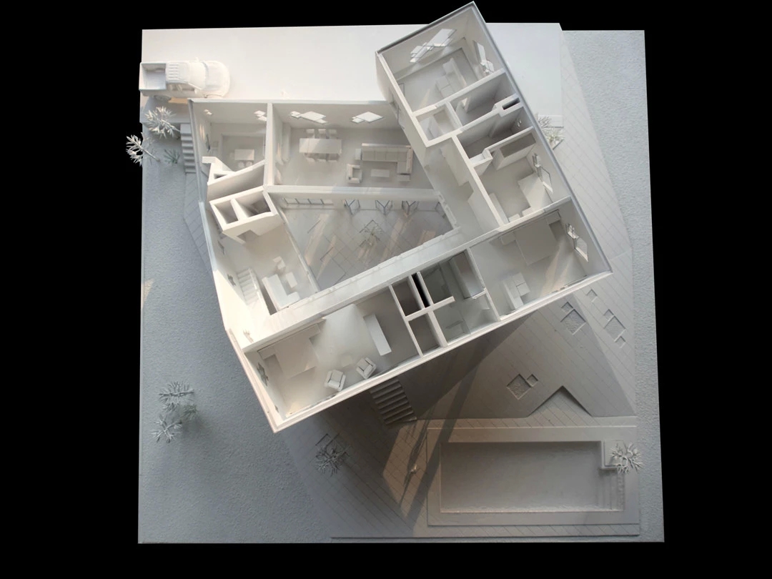 豪华别墅 现代风格印度的个性私宅-5