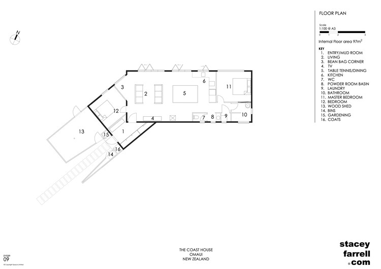 海岸小屋丨Стейси Фаррелл Архитектор-6