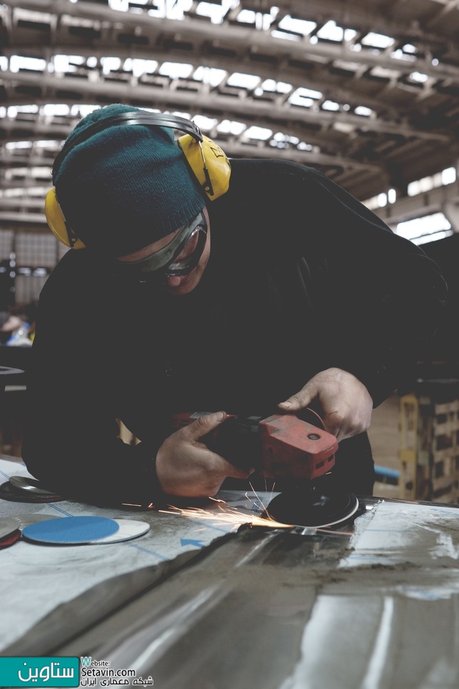 钢结构拱形展馆NAWA丨波兰弗罗茨瓦夫丨Oskar Zieta团队-40