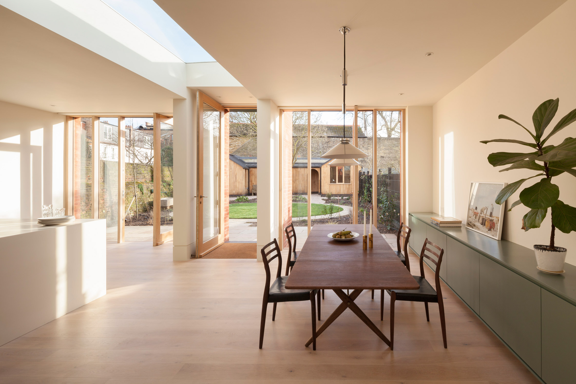 Laura Dewe Mathews creates spaces for birdwatching and painting in London home-8