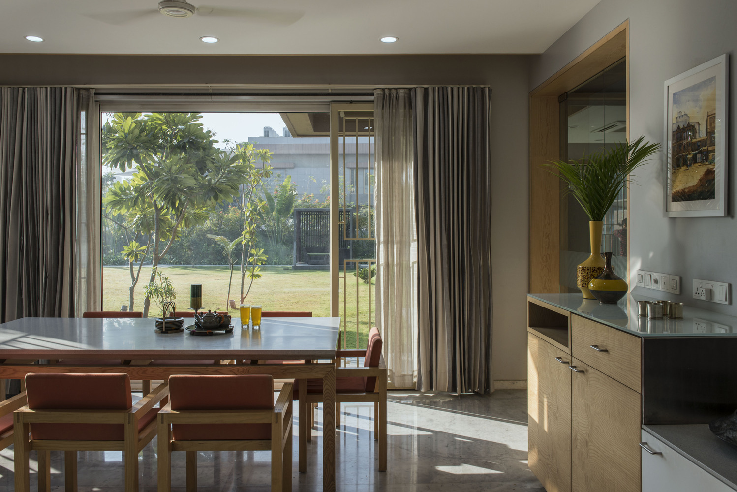 和谐共生 · 印度阿赫马德巴德双拼别墅设计丨The Grid Architects-30