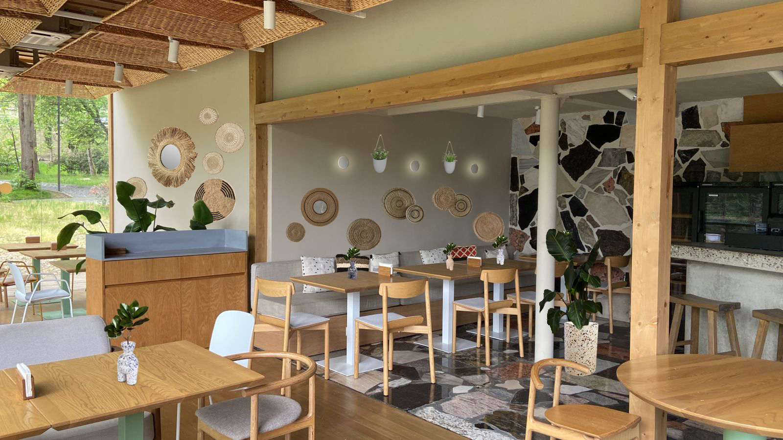 Варианты декорации ресторана "ФОНТАН"-7