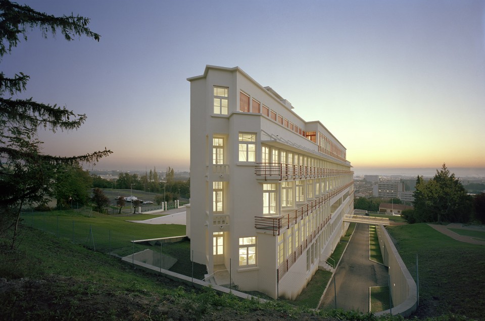 克莱蒙费朗建筑学院教学楼,法国,du Besset – Lyon-3