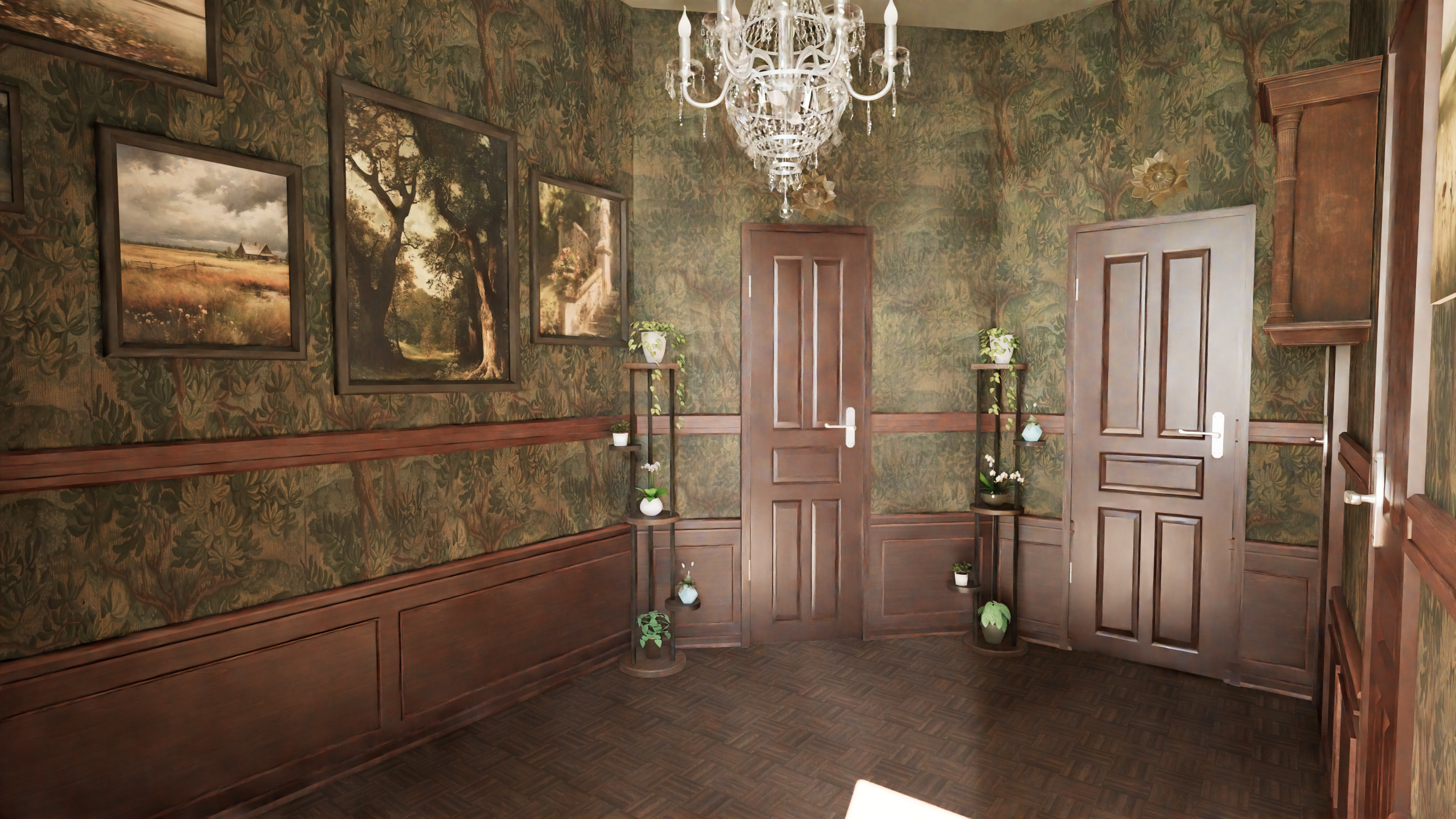 Classic Interior Visualization-8