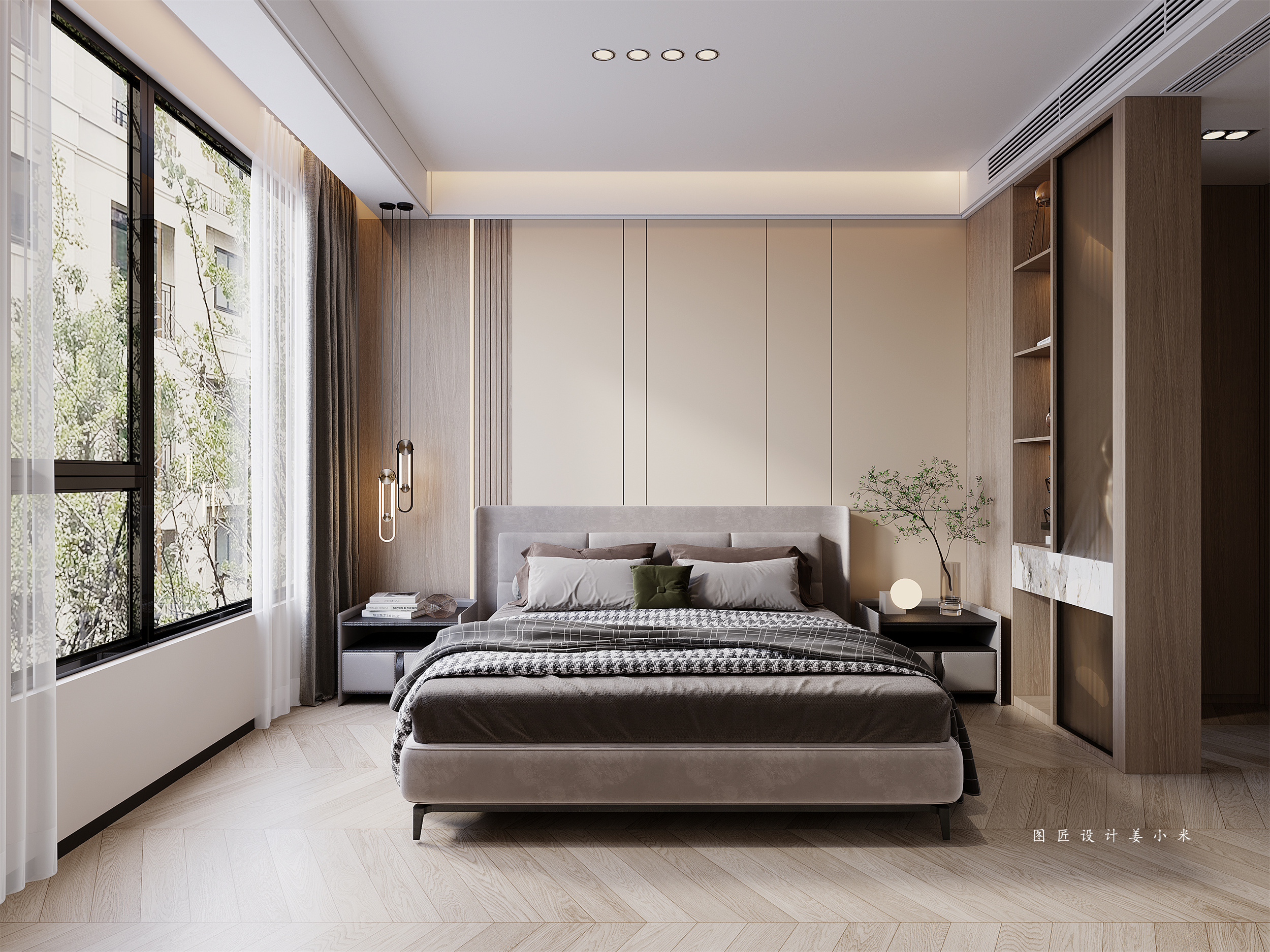 现代轻奢风设计，理想居所，简约与爱-3