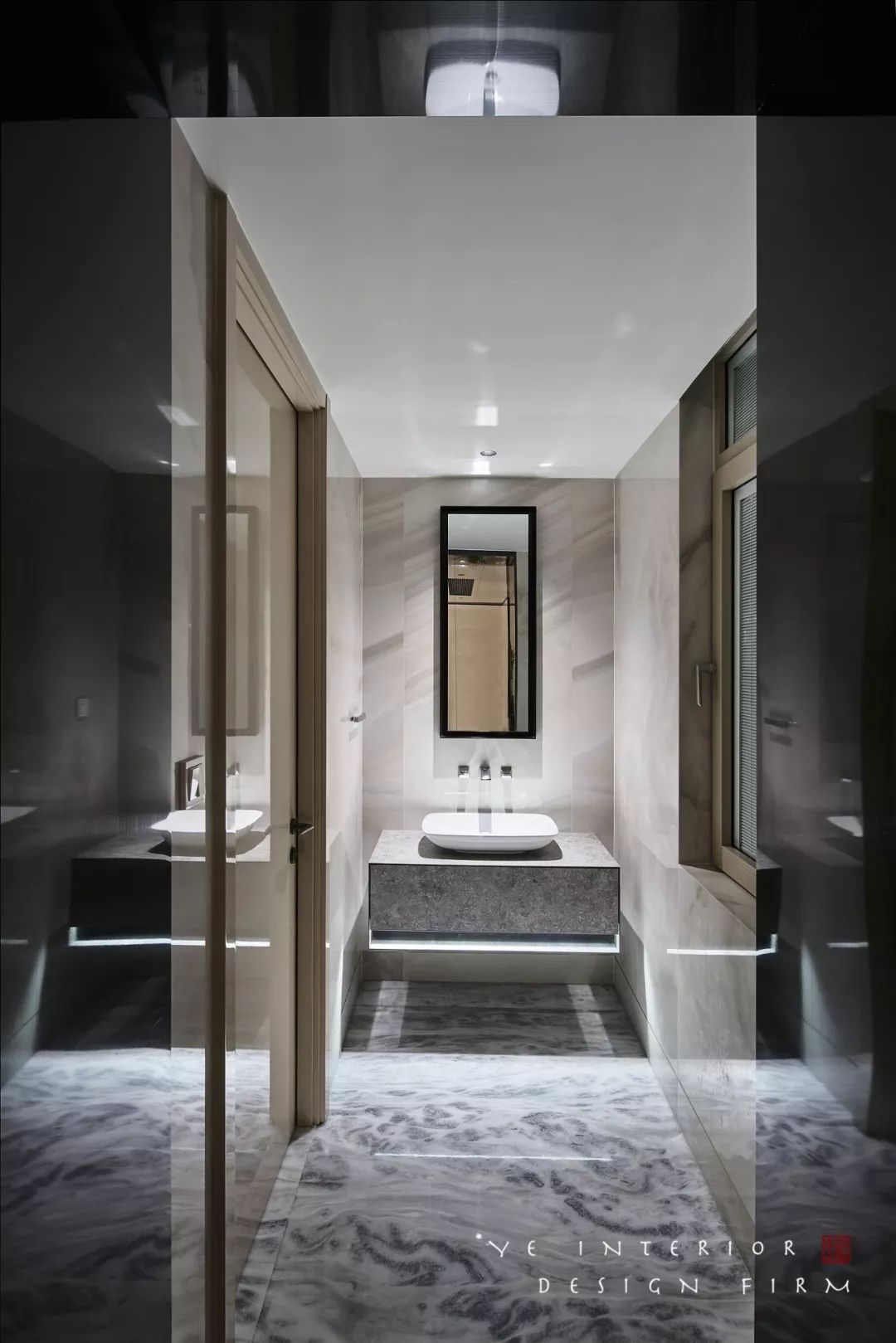 玉环滨江壹号别墅,演绎意式轻奢与现代极简的优雅空间-33