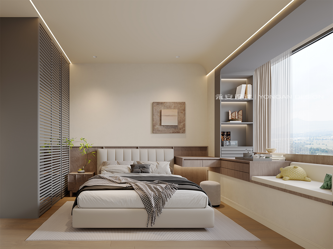 永安新作丨绿海湾110m²【皎洁入梦·诗意法式】-81