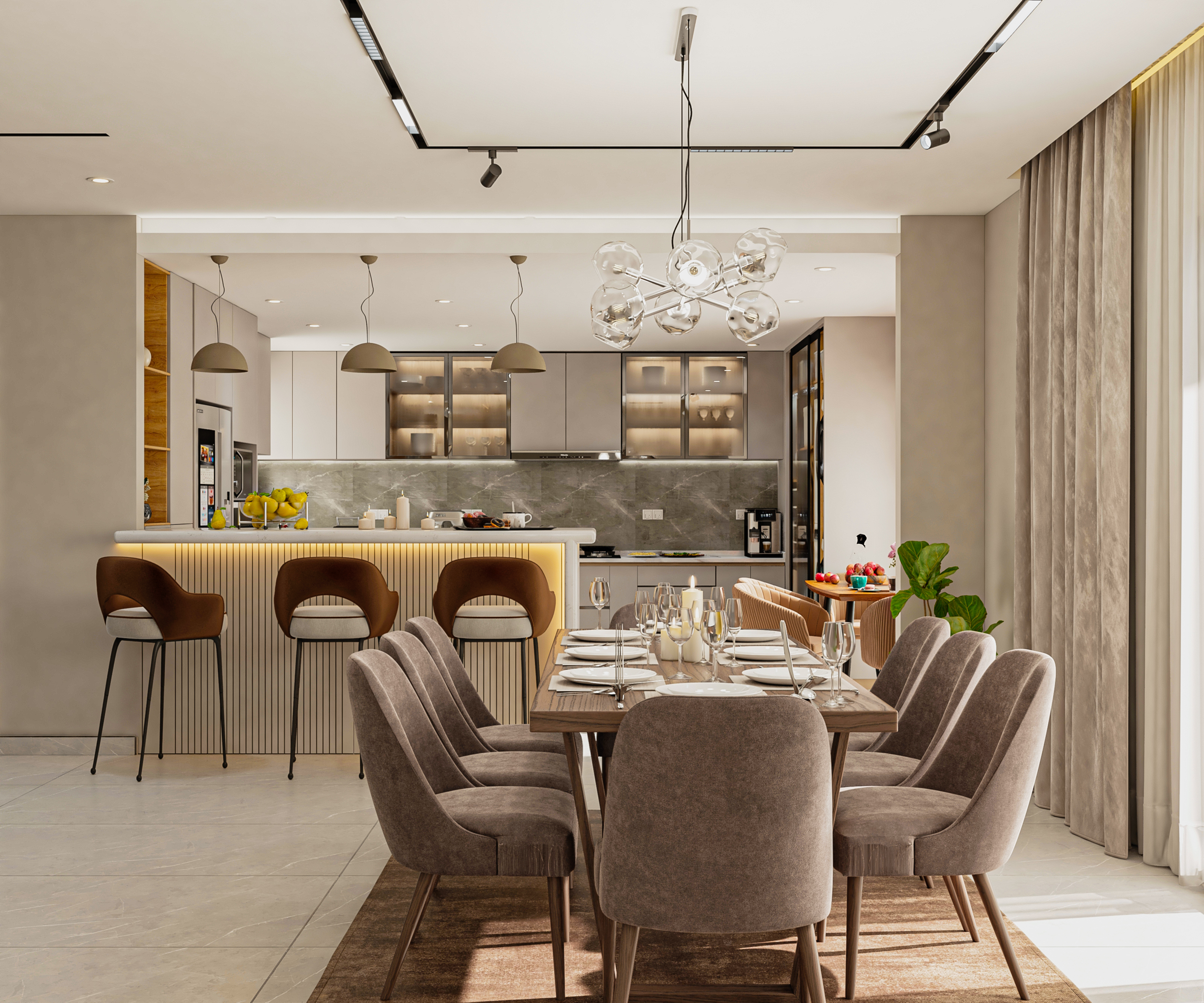 Dining & Entrance - Dejoya New Capital-2