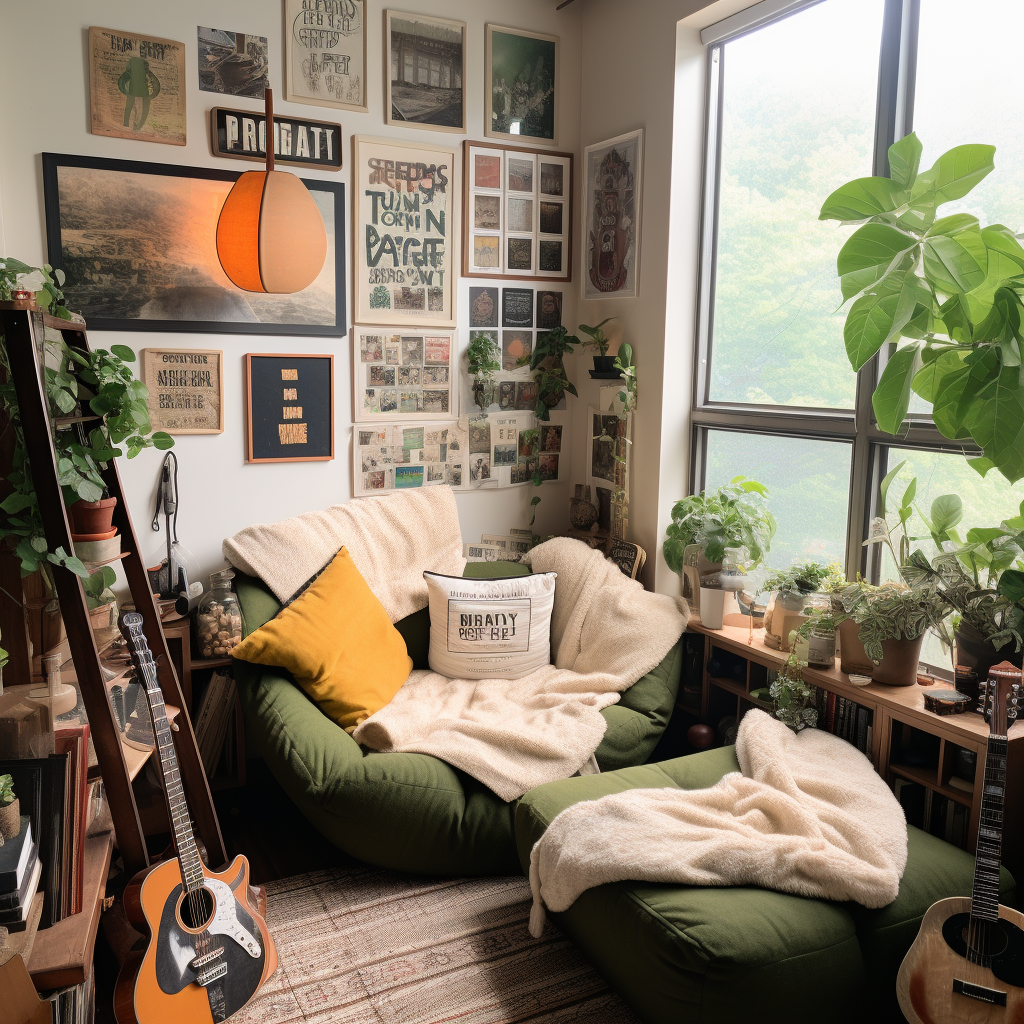 懒人椅子绿色-23