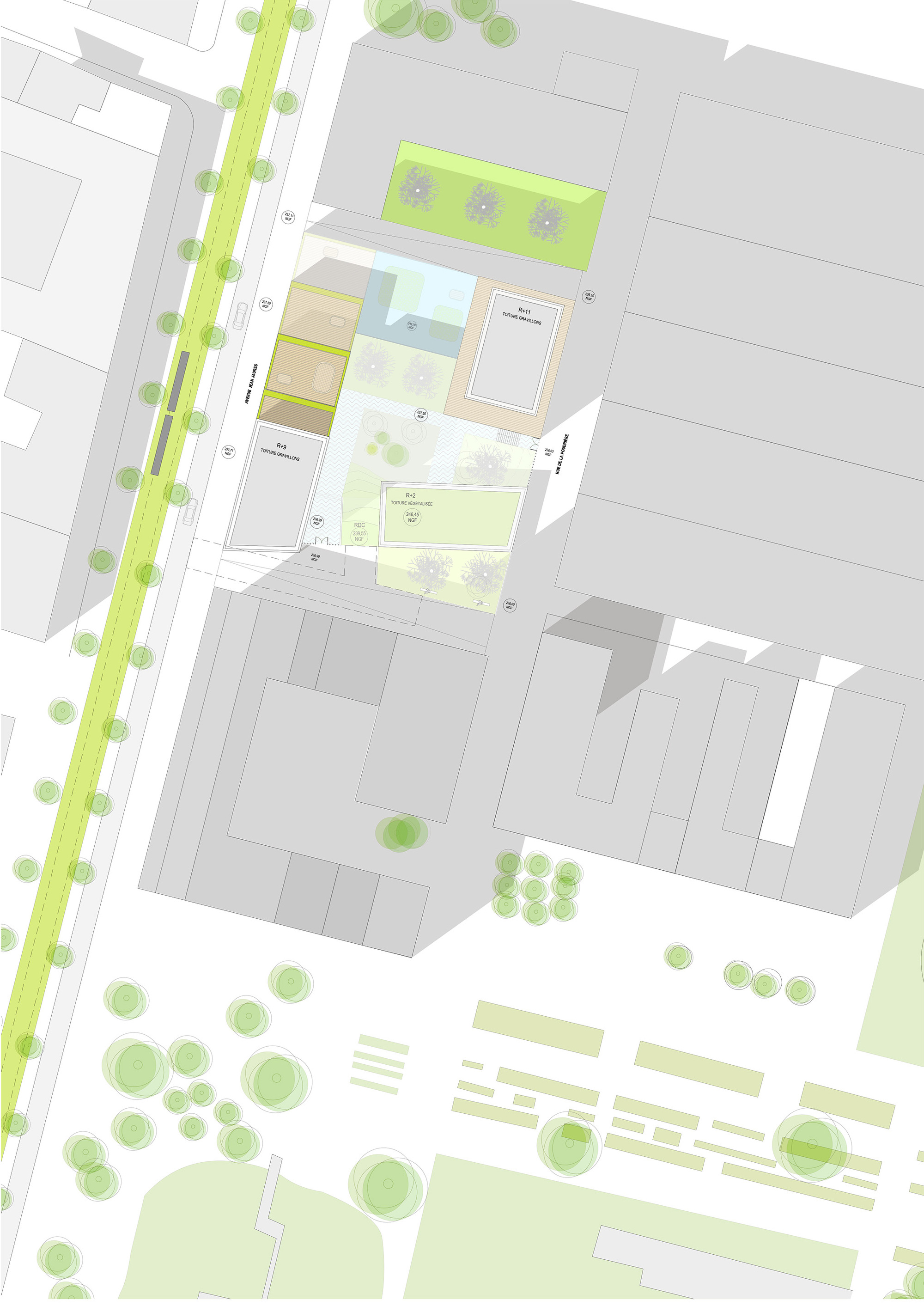 罗莎·帕克斯公寓丨法国第戎丨Hamonic+Masson & Associés-13