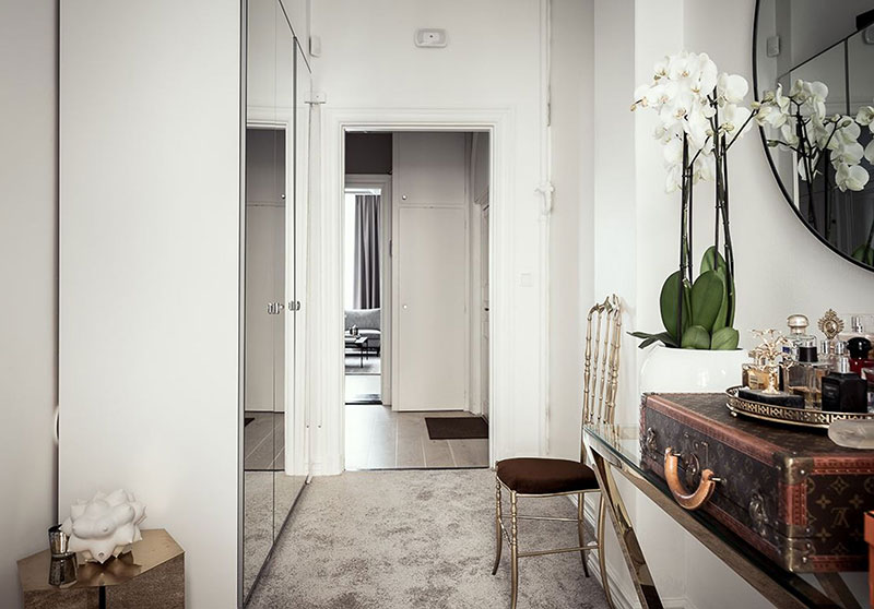 斯德哥尔摩优雅现代公寓，黑厨引领时尚-17