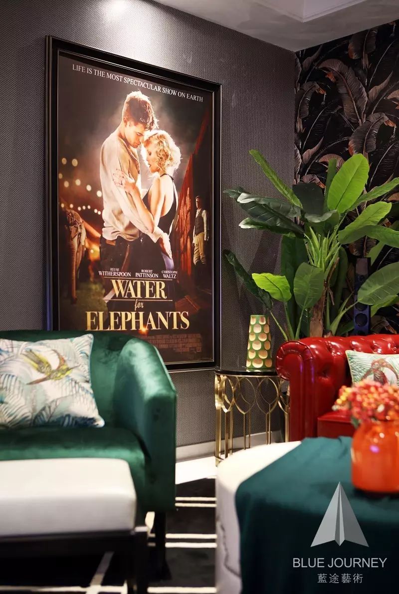 【軟裝設計】藍途新作 | 惠東小徑海岸城花園一期东南亚风格別墅樣板房-57