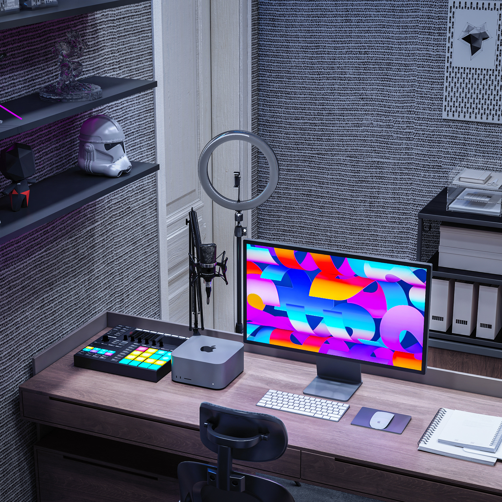 Youtuber 房间设计丨埃及丨DEBO Architecture & Contracting-0