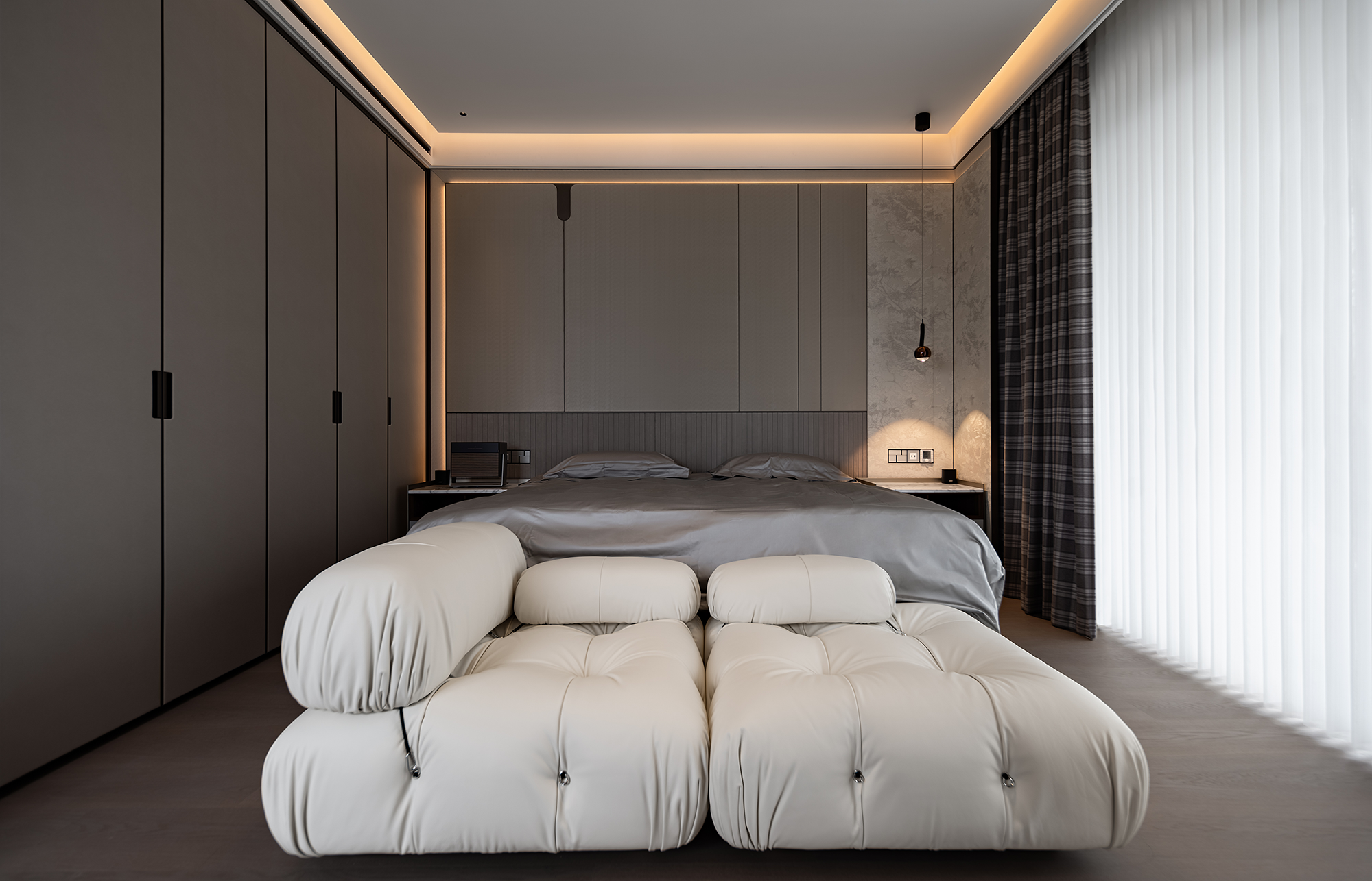 魔都陆家嘴 420㎡艺术大平层私人住宅丨中国上海丨循光空间-73