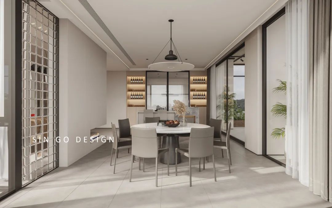 现代简约度假风别墅设计丨中国上海丨星杰国际设计-41