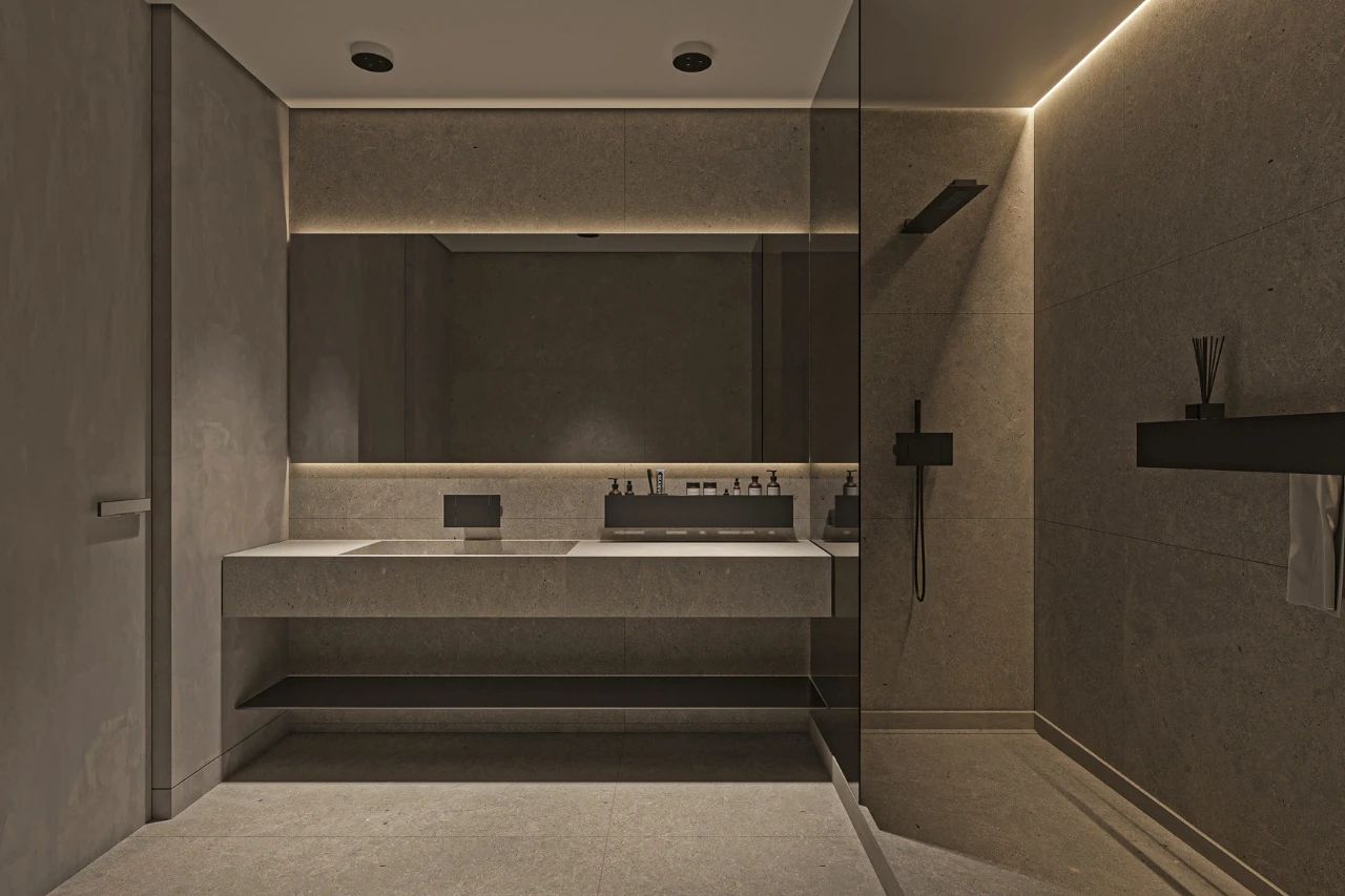 Ivan Honcharenko 打造 100㎡高级灰空间，简约而细腻-59