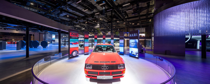 奥迪上海车展2025展位设计丨中国上海丨Atelier INDJ-33