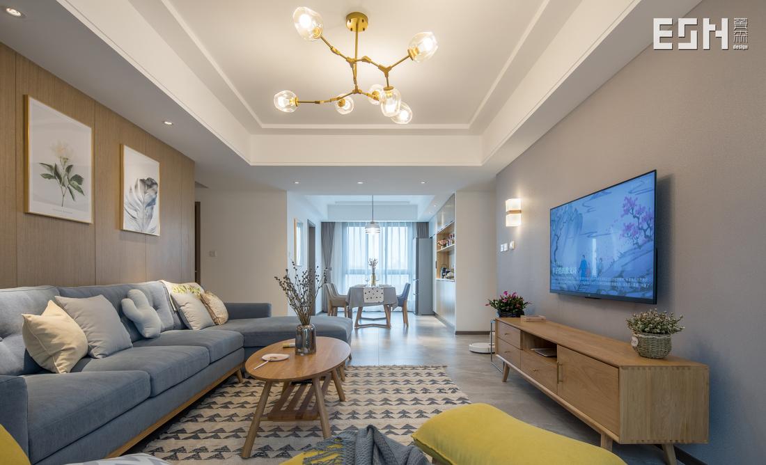 西安融侨城 110㎡北欧风旧房改造,自然舒适家居空间-46