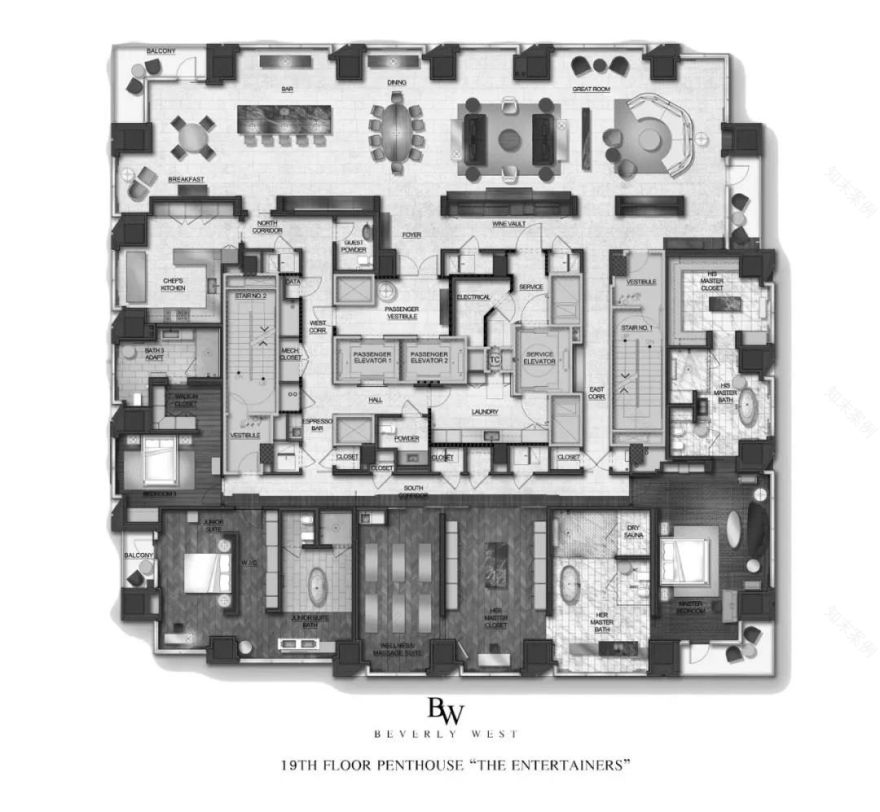 好莱坞 140 亿豪华公寓楼-72