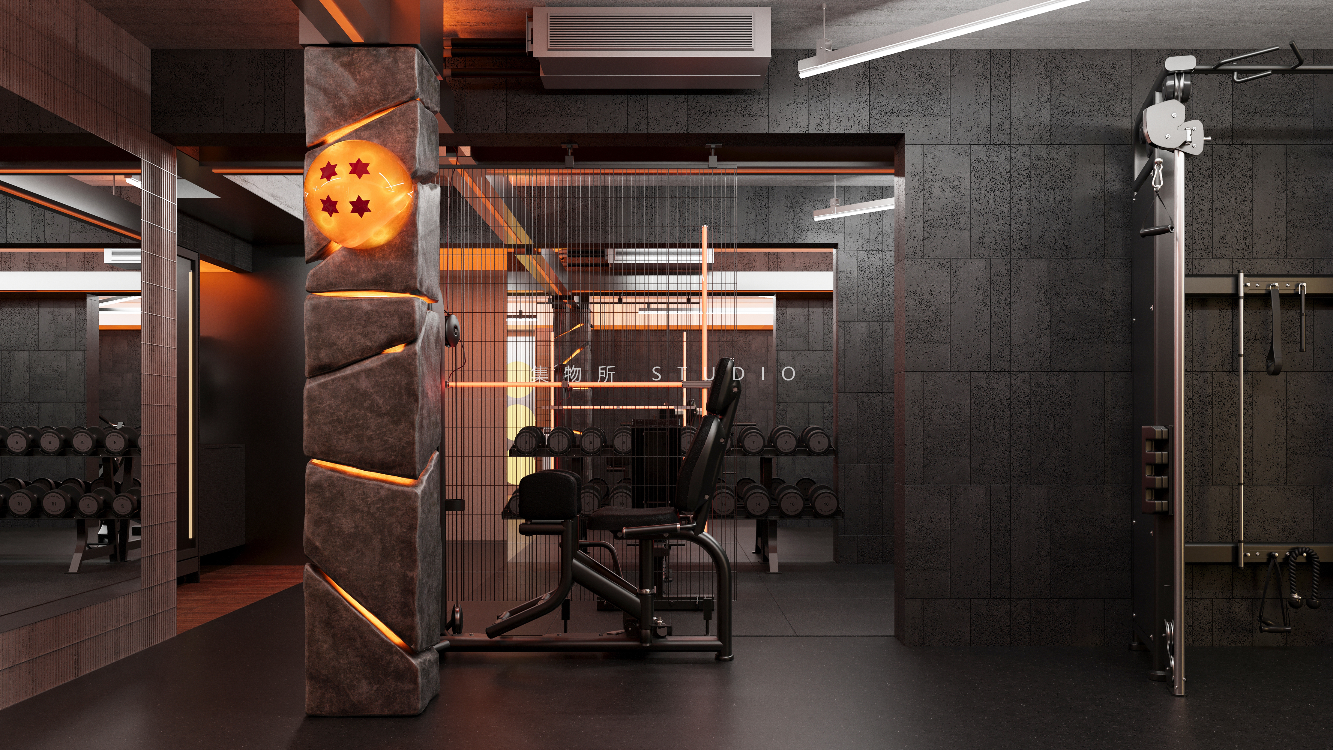 炽能量·健身房丨中国新乡丨集物所STUDIO-37