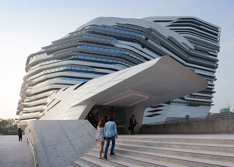 Zaha Hadid's Hong Kong Innovation Tower in new movie and photographs-6