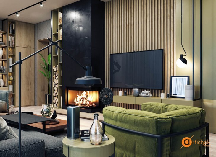 Загородный дом в сосновом бору - Art-i-chok-36