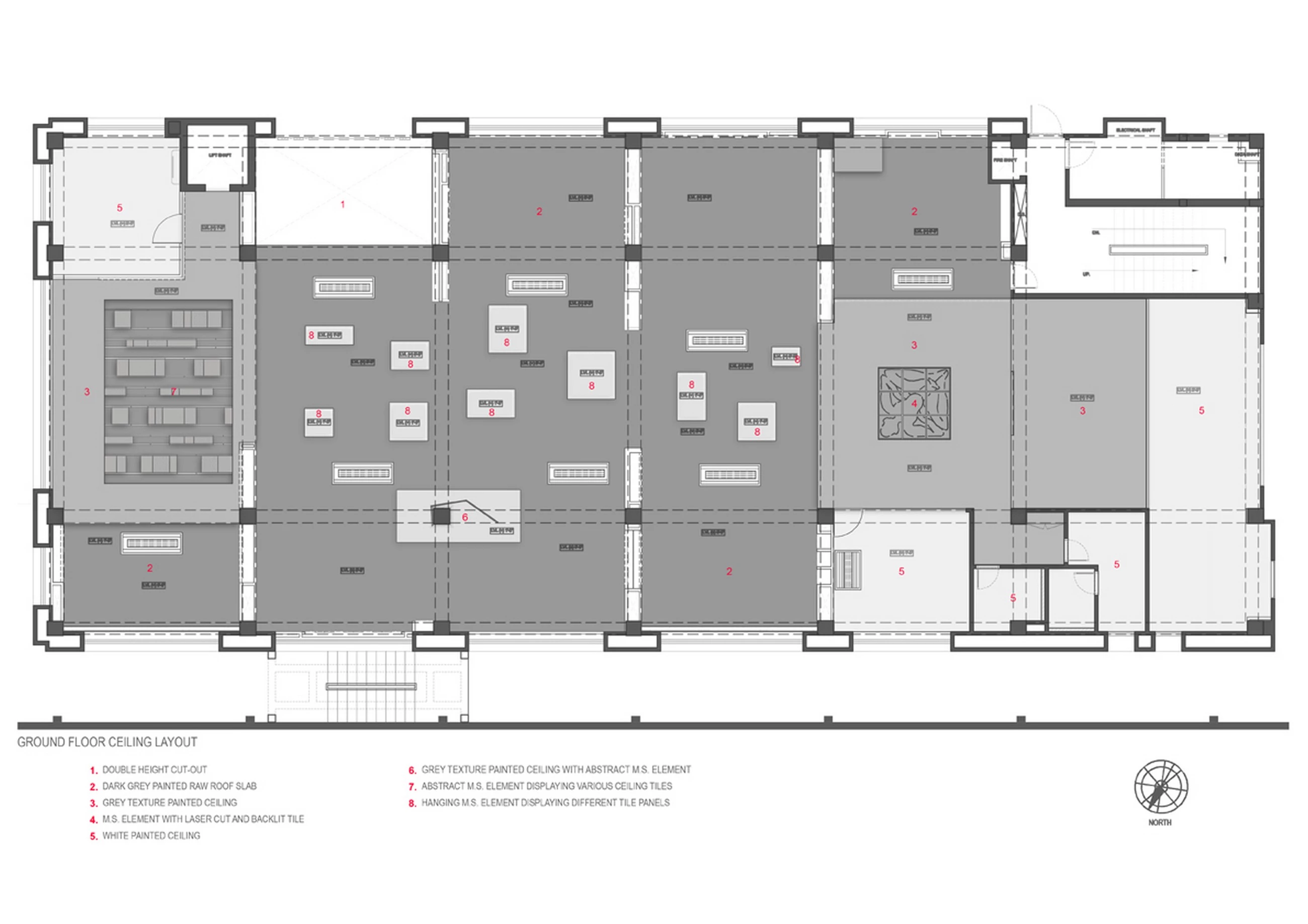 印度新德里 INTERSEKT 瓷砖展示空间-42