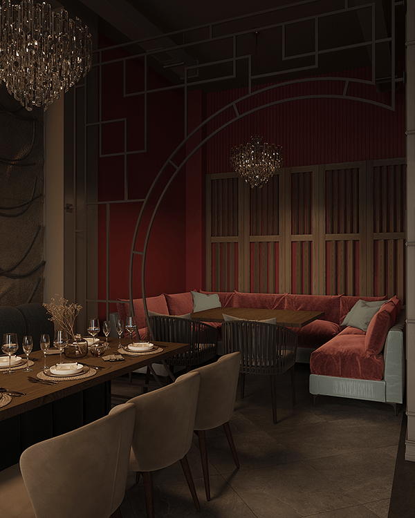 西餐厅丨哈萨克斯坦丨Aivar Zhardem | asia design-36