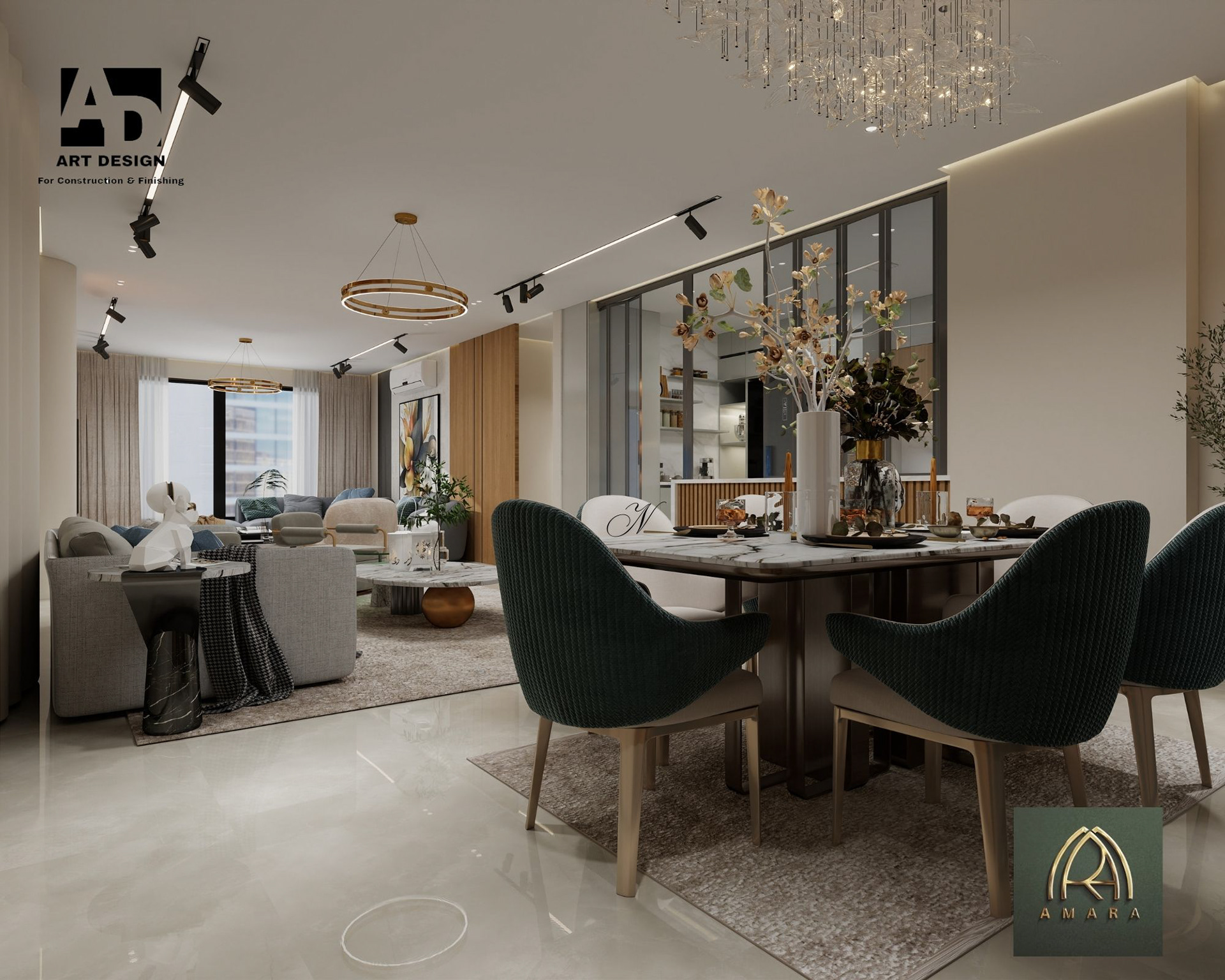 رفاهية السكن أمام الأهرامات-0