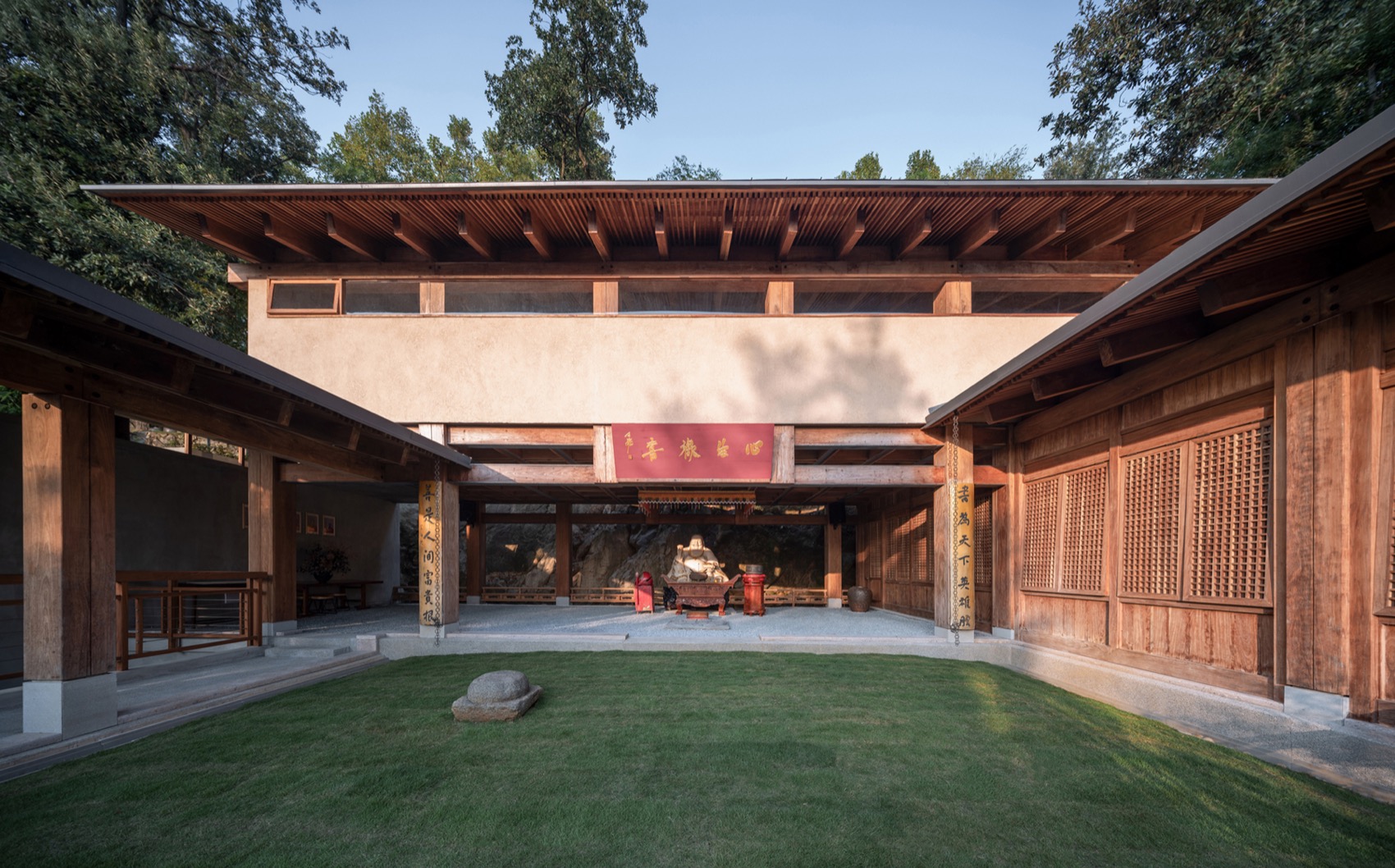 东方山佛教协会改造设计丨中国黄石丨反几建筑-41