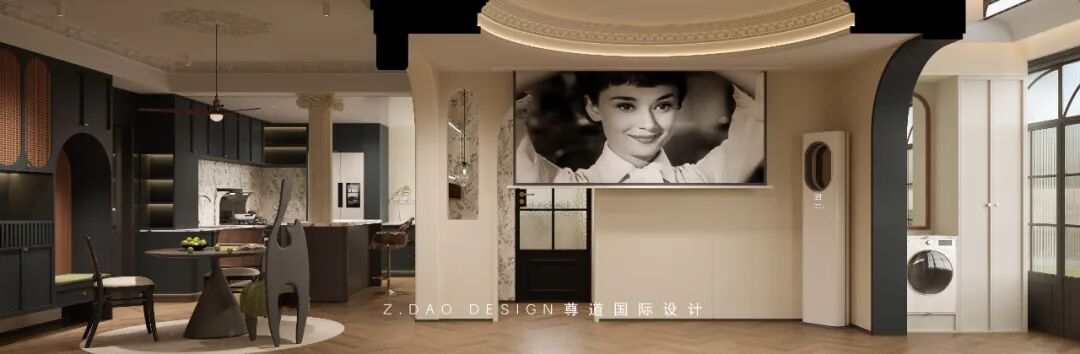 尊道新作|合肥『紫竹苑』90后偷偷爆改旧房，法式复古风，宅瘾超标！-40