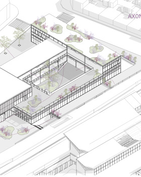 Centro Cultural en Nueva Pompeya