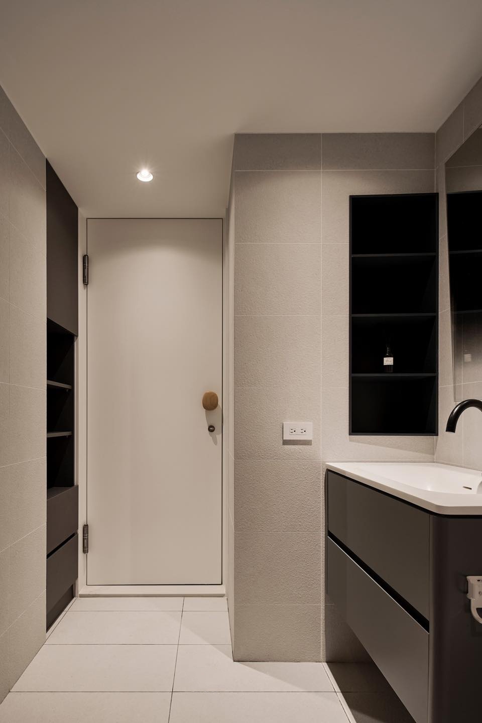 参色 · 台湾四口之家的极简栖居丨中国台北丨璞沃空间设计-44