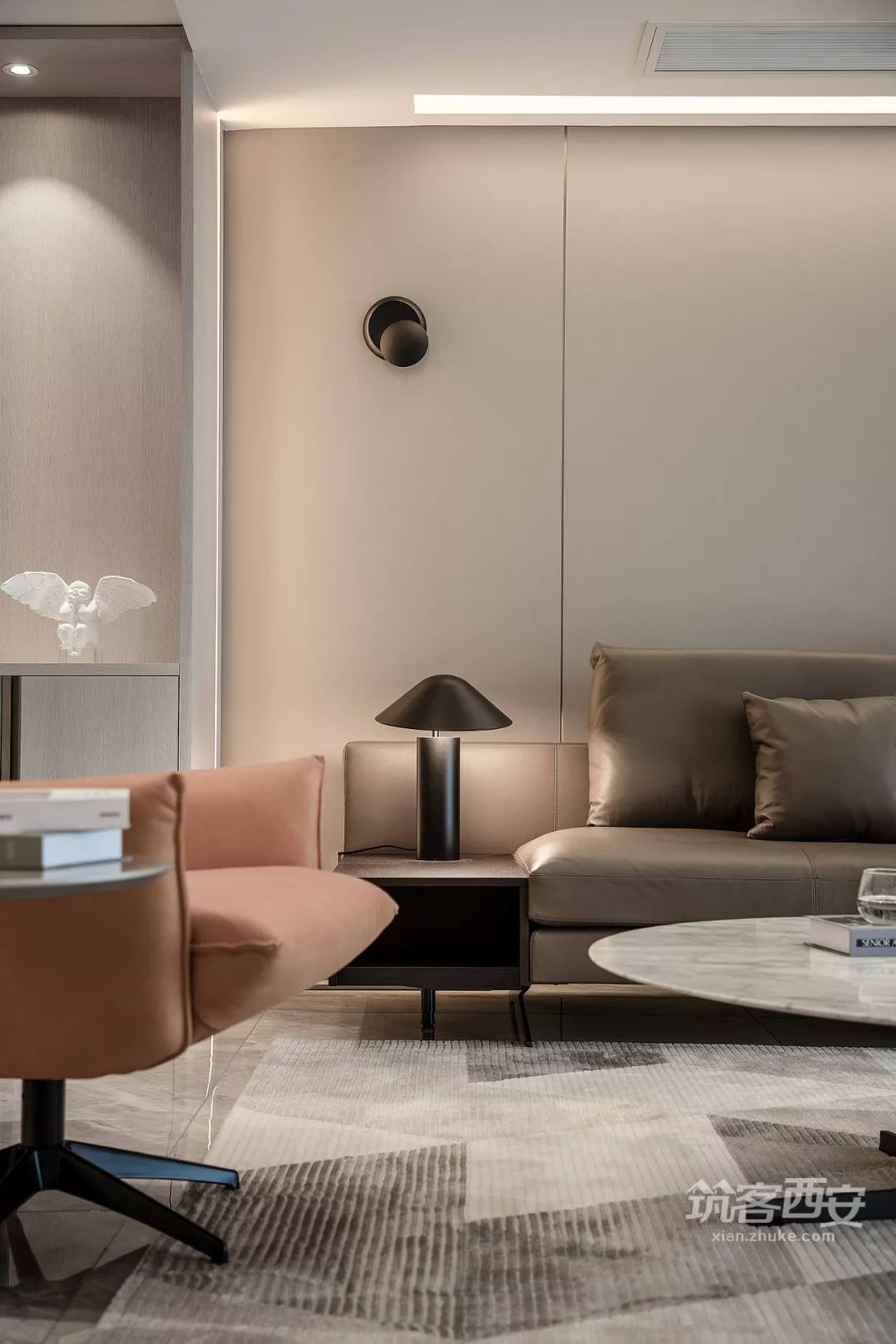 素与简 | 西安 200㎡家居设计,遇见懂生活的你-54